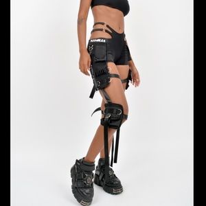 Dolls kill Namilia TACTICAL DECONSTRUCTED SPEED RACER PANTS